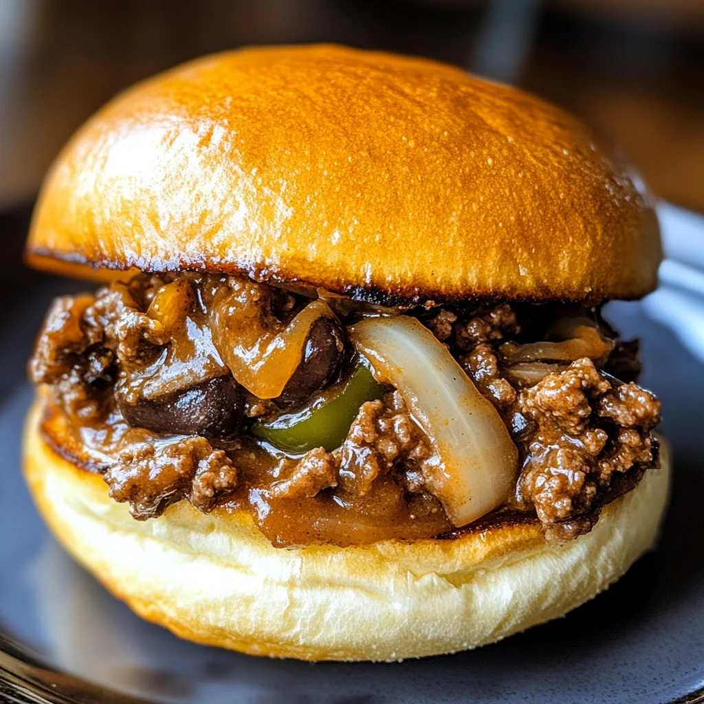 Gordon Ramsay Philly Cheesesteak Sloppy Joes (Ava-Style)