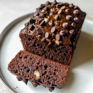 Healthy Chocolate Banana Bread