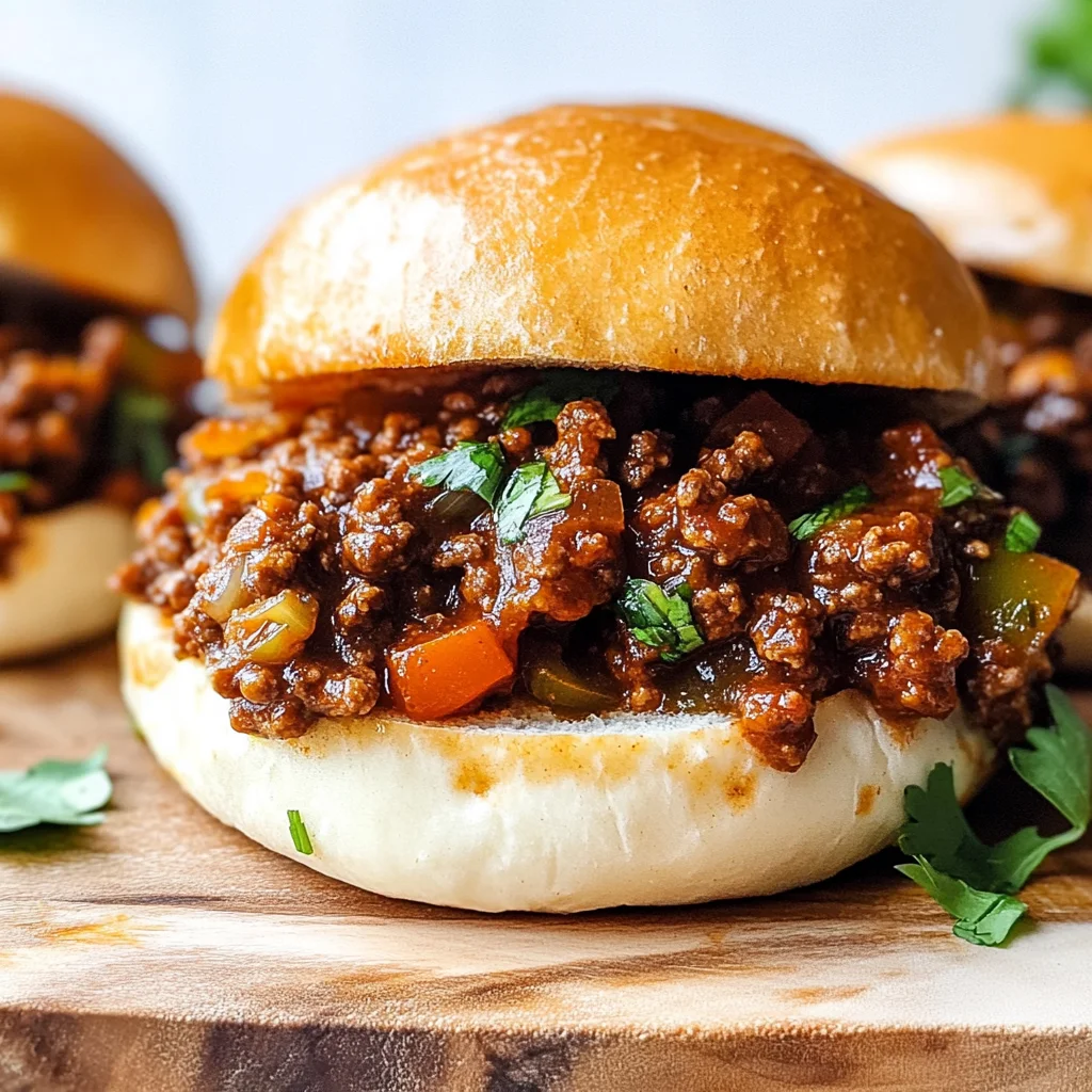Healthy Sloppy Joes