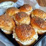 High Protein Bagel Bites- Two Ways