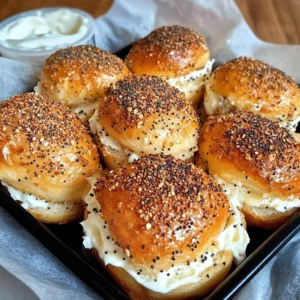 High Protein Bagel Bites- Two Ways