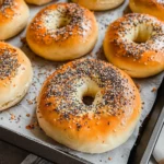 High Protein Cottage Cheese Bagels