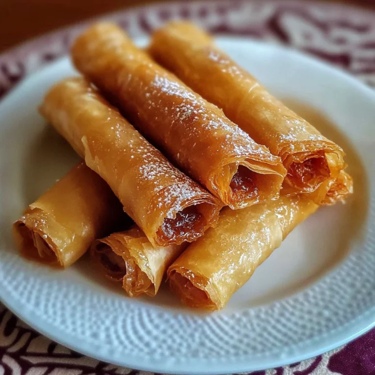 Moroccan Honey and Almond Cigars