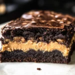 Peanut Butter Stuffed Brownies