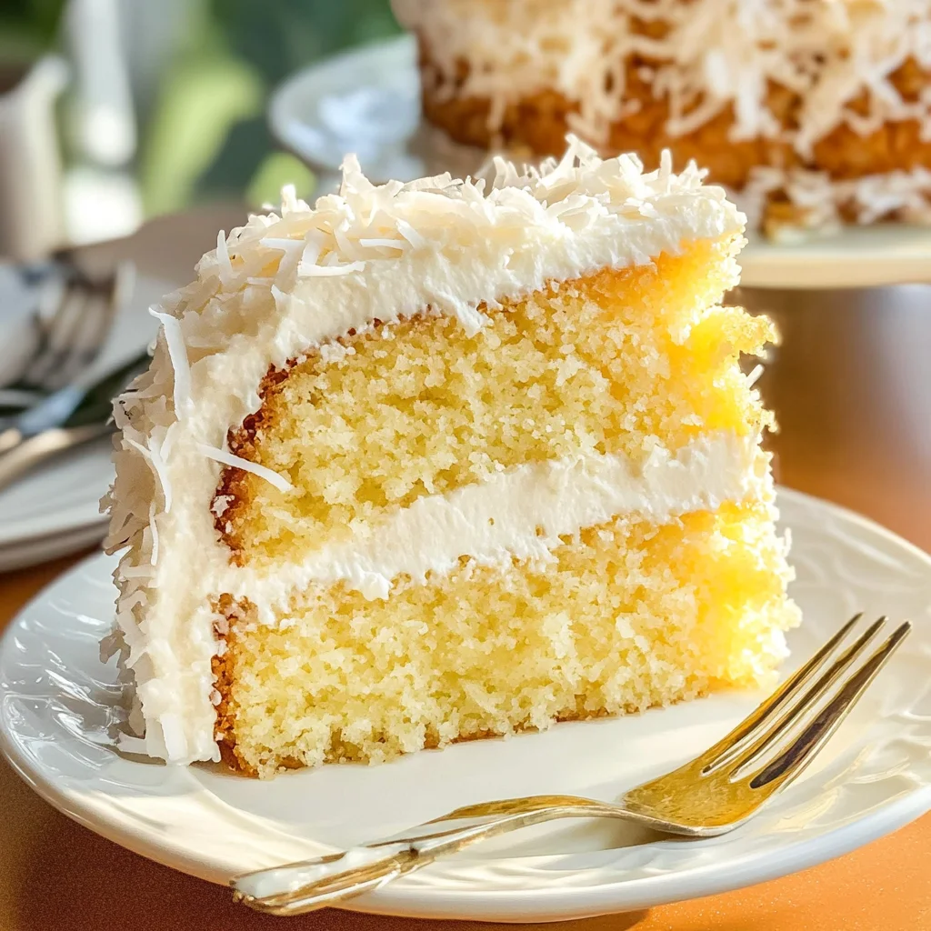 Pineapple Coconut Cake Recipe