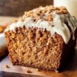 Pumpkin Bread with Cream Cheese Frosting