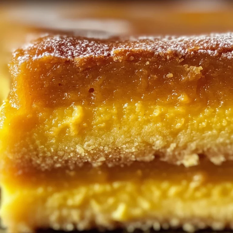 Pumpkin Magic Custard Cake Recipe