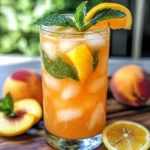 Refreshing Peach Lemonade
