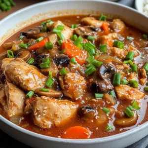 Slow Cooker Korean Chicken Stew