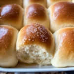 Soft Sourdough Dinner Rolls