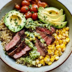 Steak Avocado Corn Bowl: A Delicious and Nutritious Recipe for Any Meal