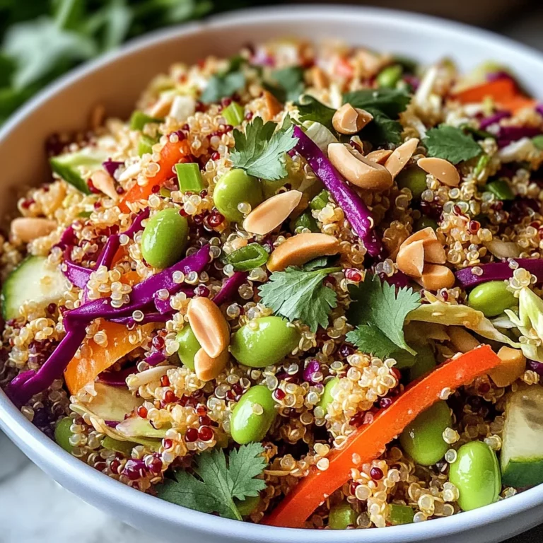 Thai Quinoa Crunch Salad Recipe