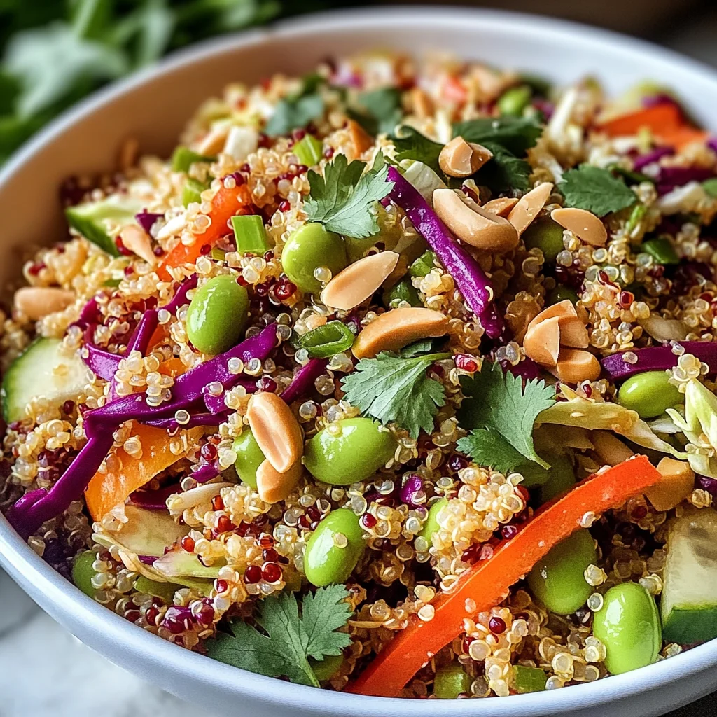 Thai Quinoa Crunch Salad Recipe