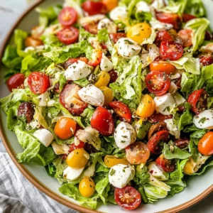 The Best Italian Chopped Salad