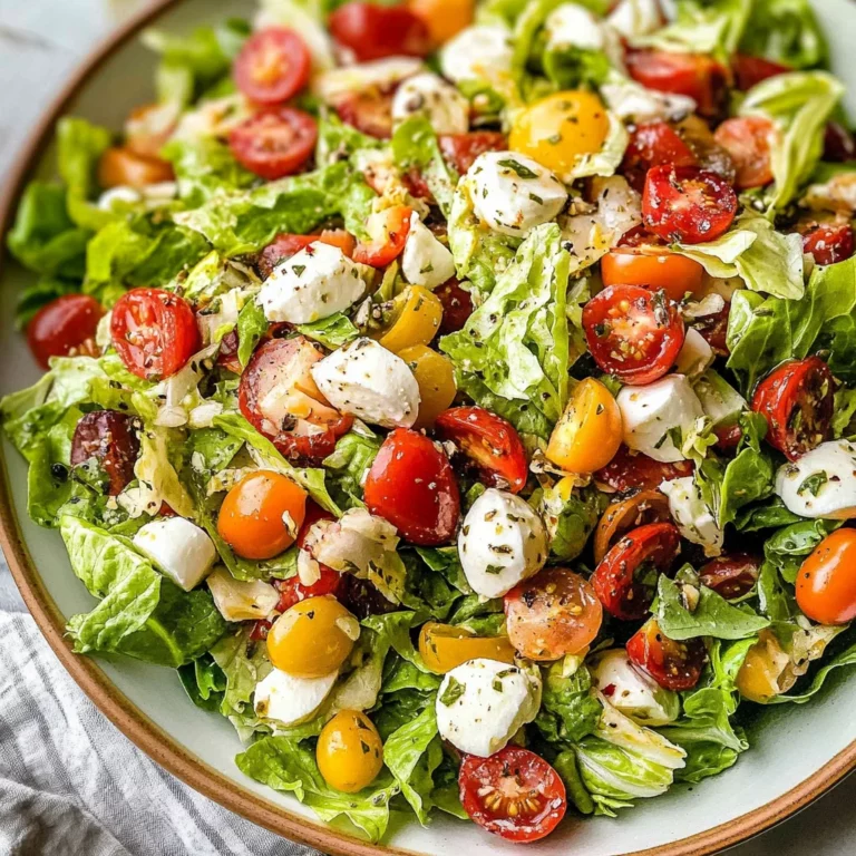 The Best Italian Chopped Salad