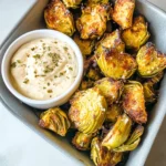 Air Fryer Artichoke Hearts with Garlic Aioli (Keto and Low Carb)