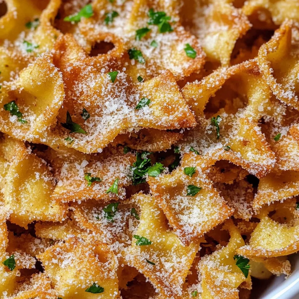 Air Fryer Pasta Chips