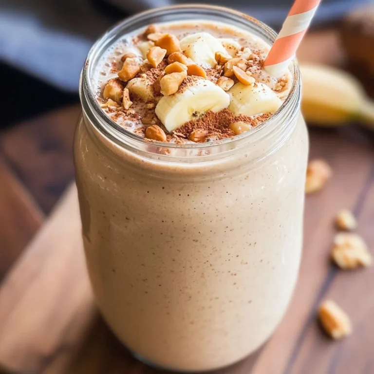 Apple Peanut Butter Smoothie