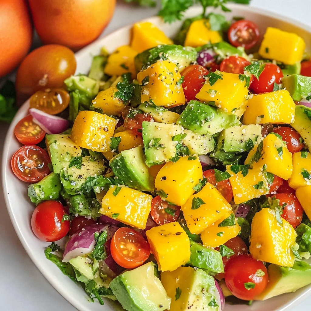 Avocado Mango Salad