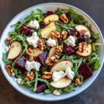 Beet and Goat Cheese Arugula Salad