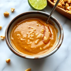 Best Peanut Sauce Recipe (Easy!)