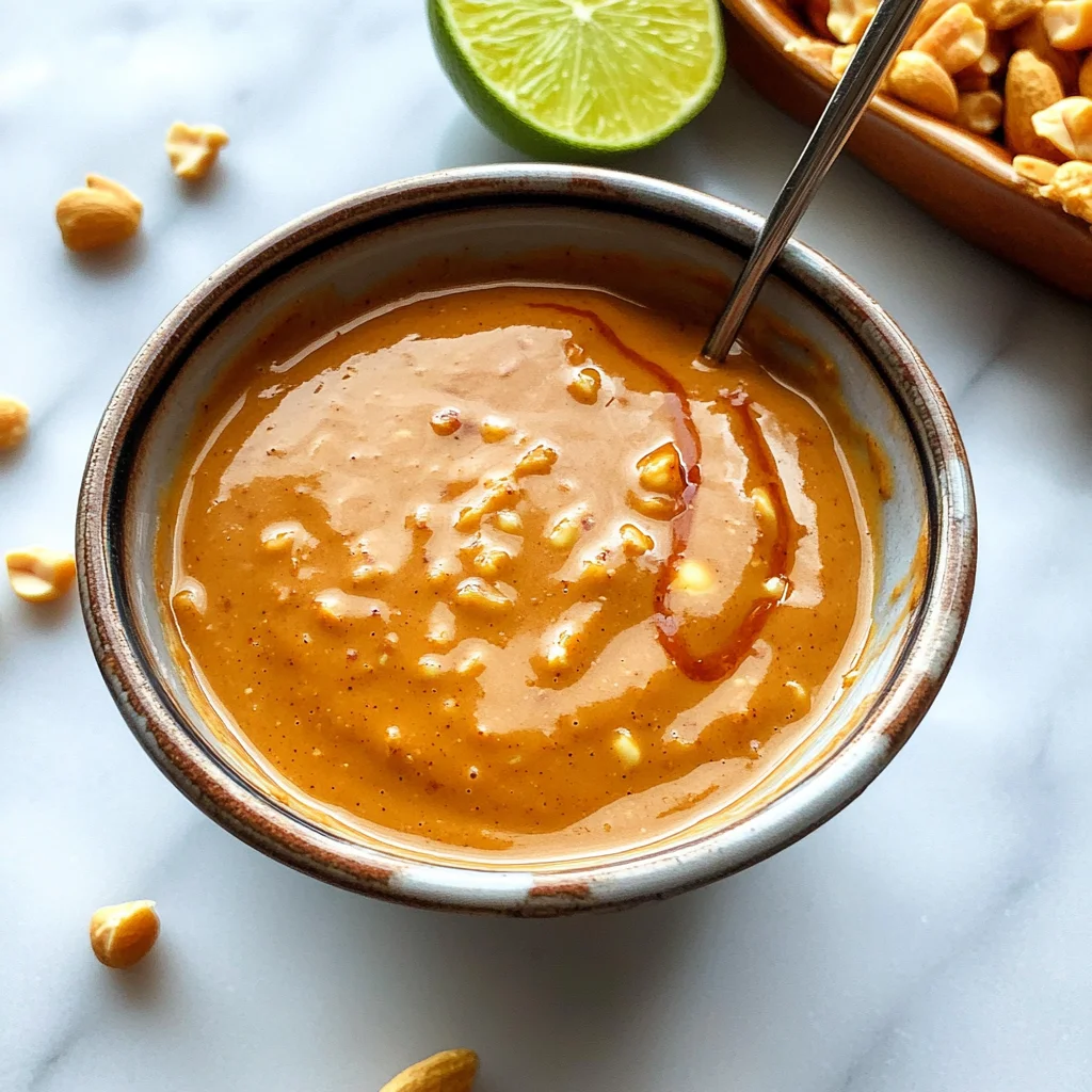 Best Peanut Sauce Recipe (Easy!)