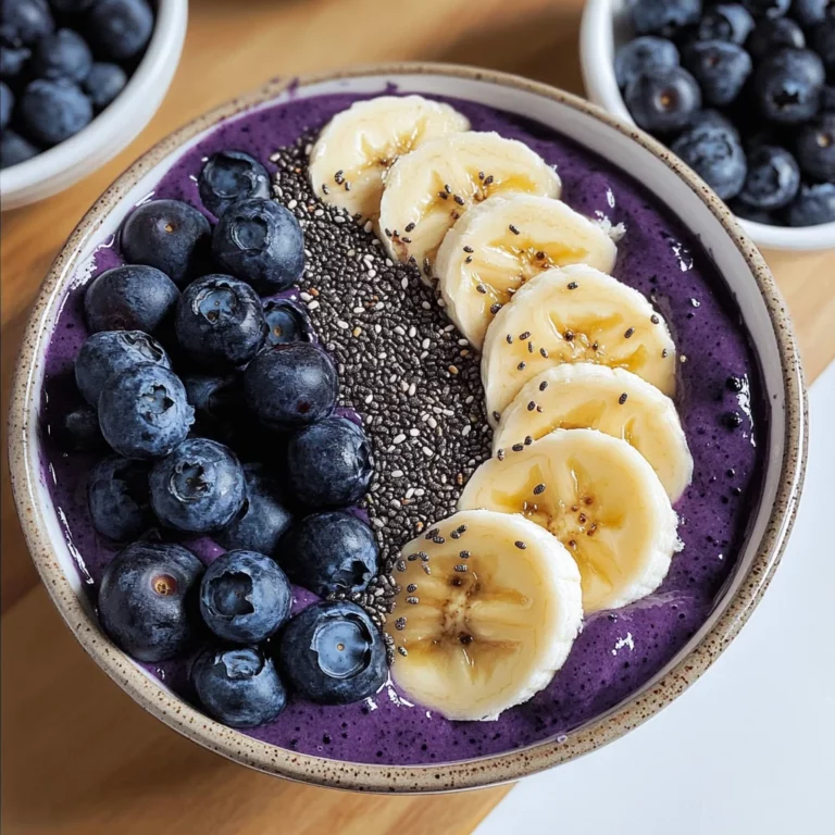 Blueberry Banana Smoothie Bowl