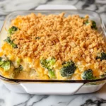 Broccoli Casserole with Ritz Crackers