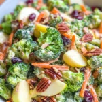 Broccoli Salad Recipe with Creamy Lemon Dressing (VIDEO)