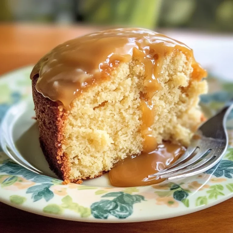 Buttermilk Cake With Caramel Icing