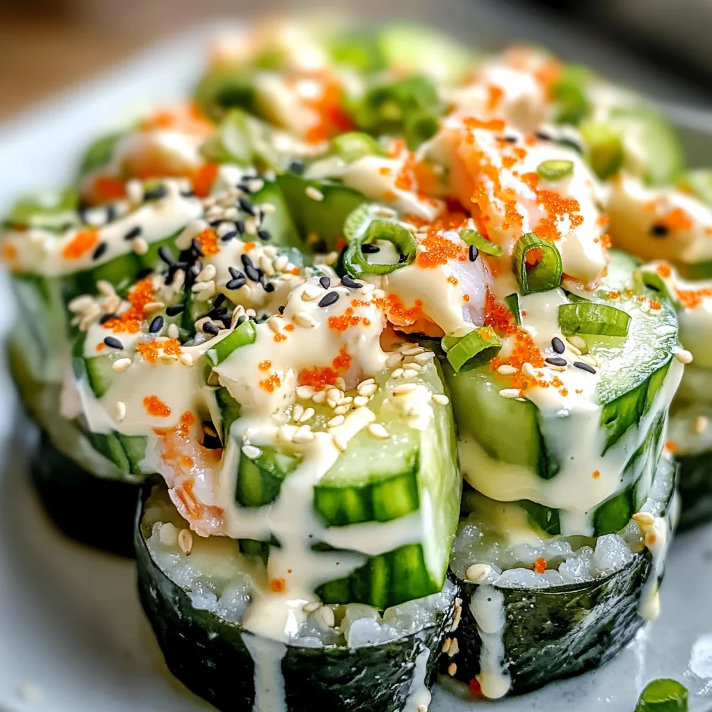 California Roll Cucumber Salad: Refreshing, No-Cook Delight