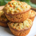 Carrot Cake Zucchini Muffins