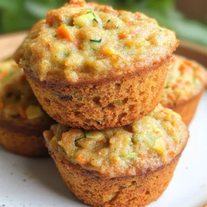 Carrot Cake Zucchini Muffins