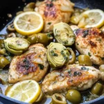 Chicken Artichoke Skillet