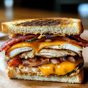 Chipotle Chicken Panini