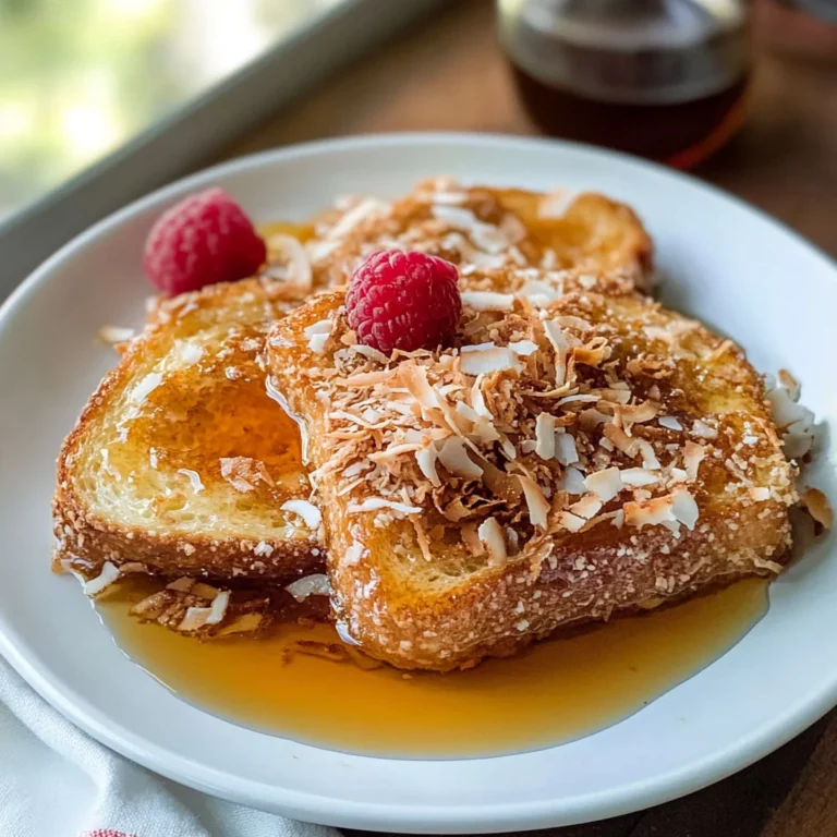 Coconut Crusted French Toast