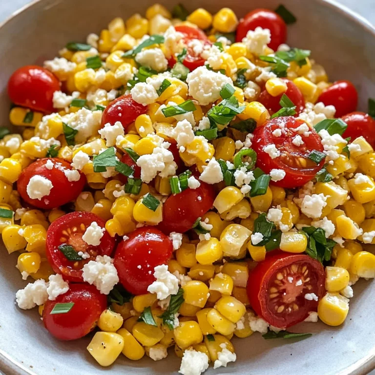 Corn, Tomato, and Feta Salad
