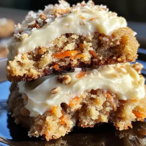 Cozy Carrot Cake Cookies Recipe with Easy Cream Cheese Frosting