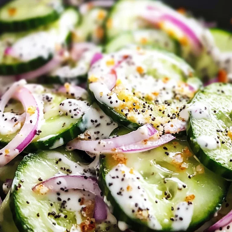 Cucumber Everything Bagel Salad
