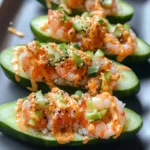 Cucumber Sushi Boats