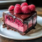 Decadent Dark Chocolate Raspberry Cheesecake You'll Adore