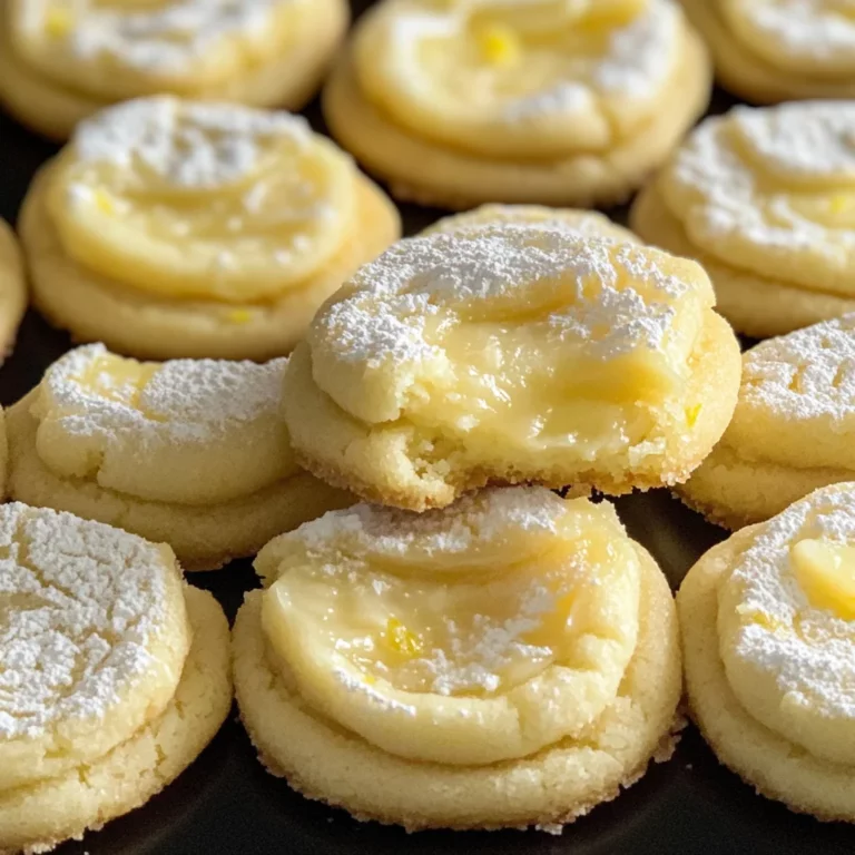 Easiest Lemon Meltaway Cookies