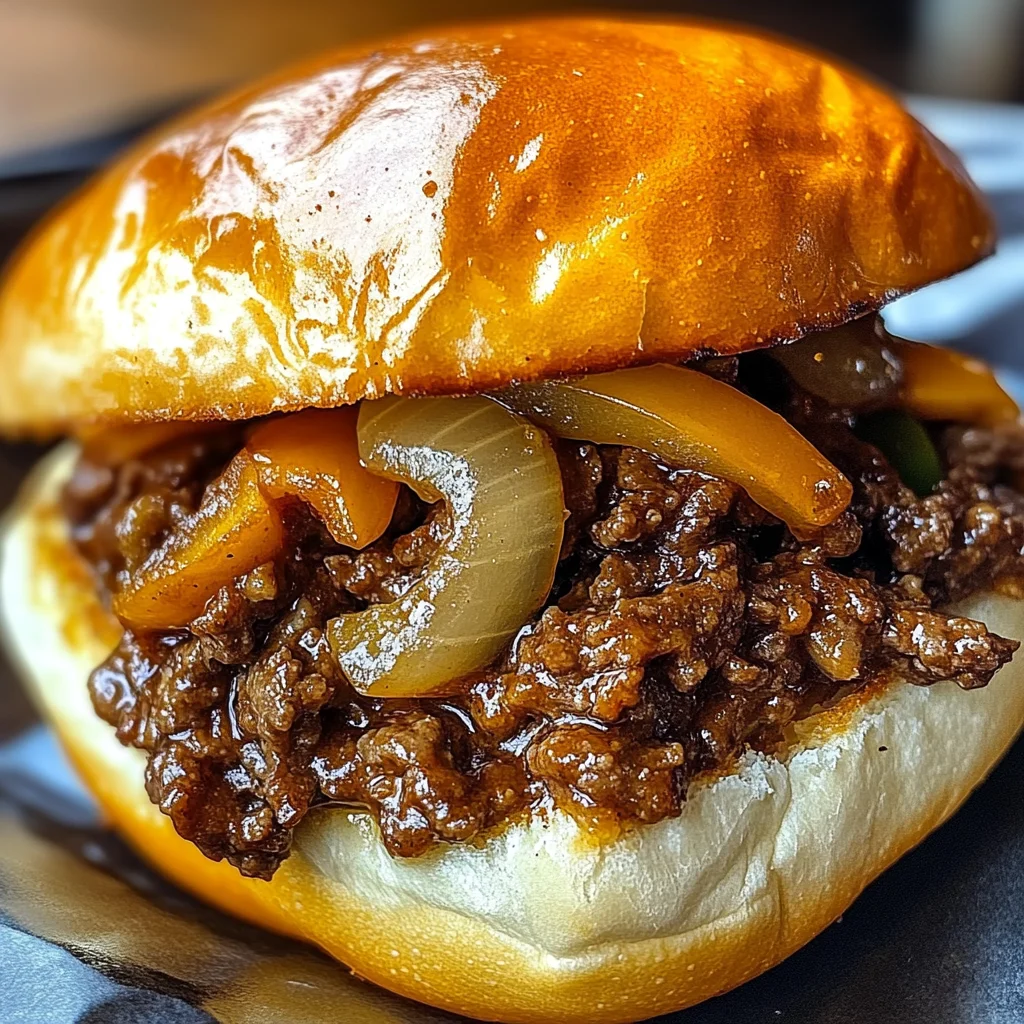 Gordon Ramsay Philly Cheesesteak Sloppy Joes (Ava-Style)