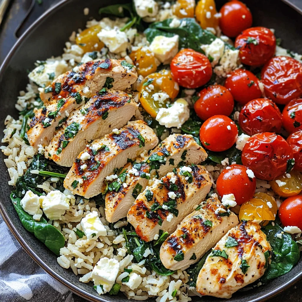 Greek Chicken and Lemon Rice (30 Minutes, One-Pot)