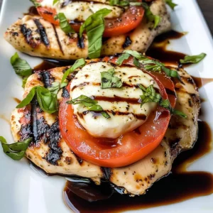 Grilled Chicken Caprese