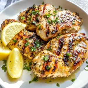 Grilled Lemon Chicken