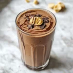 Healthy Chocolate Peanut Butter Smoothie