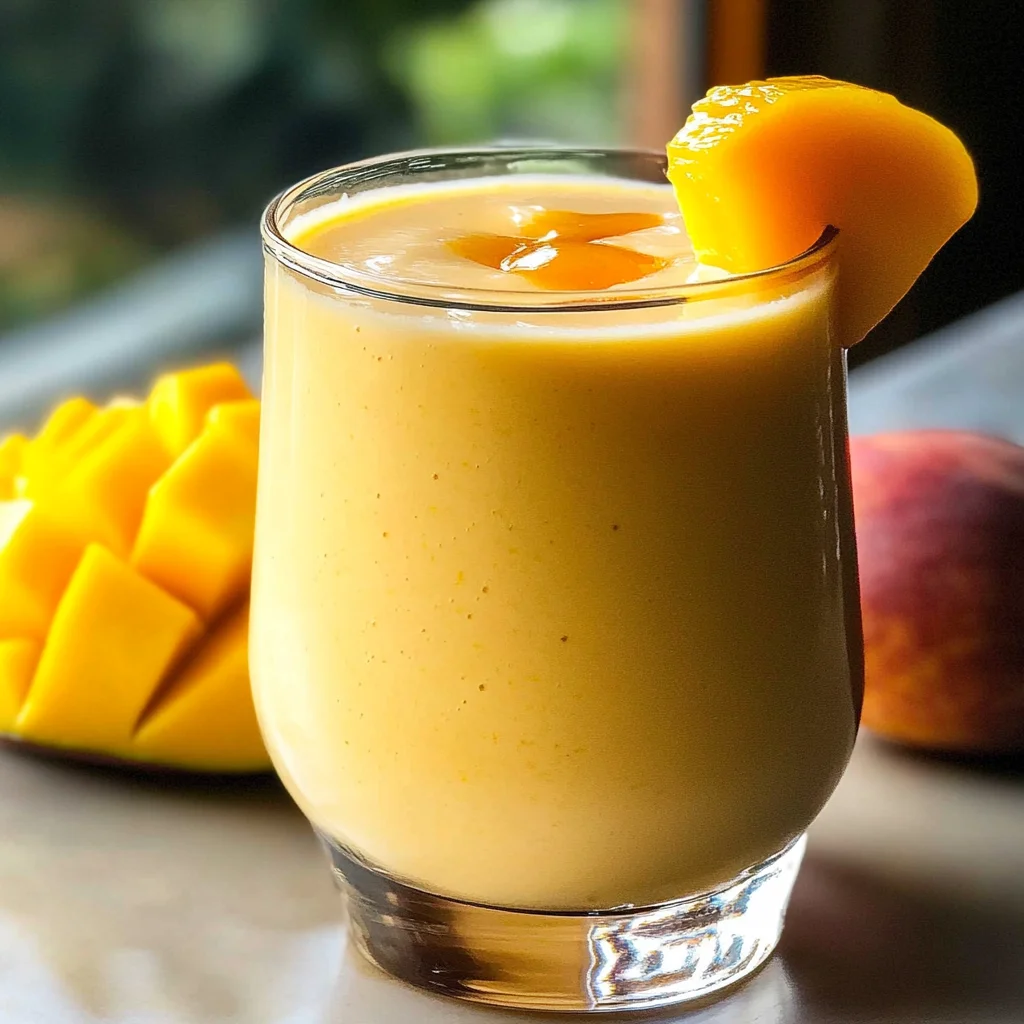 Healthy Mango Smoothie Recipe