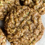 Healthy Zucchini Oatmeal Cookies