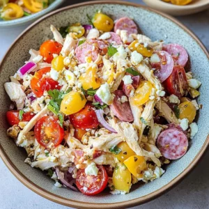 Italian Grinder Chicken Salad